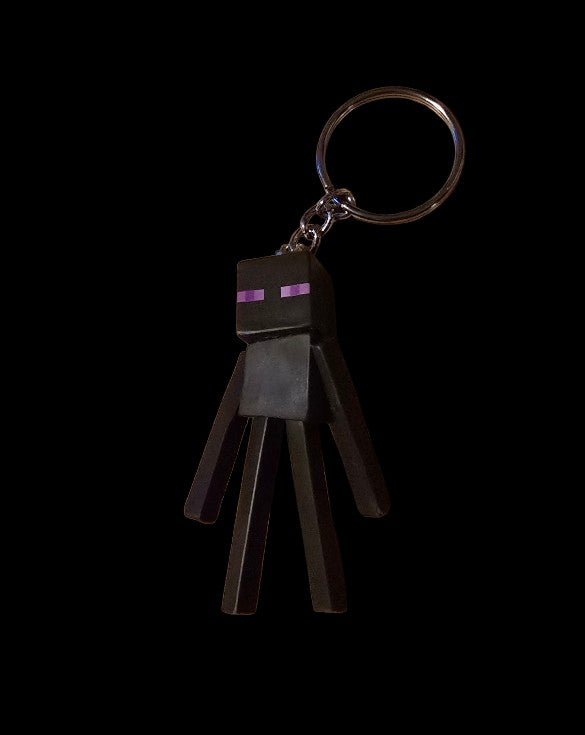 Minecraft figure keychains