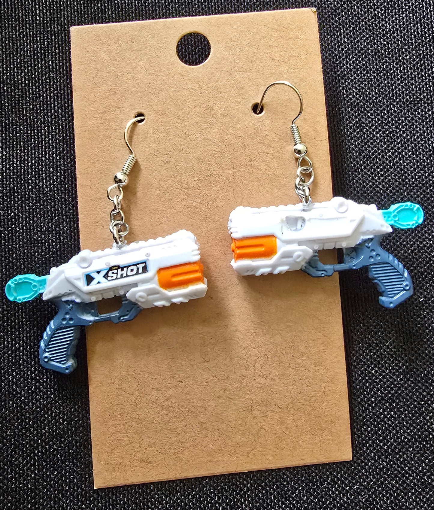 Nerf gun earrings