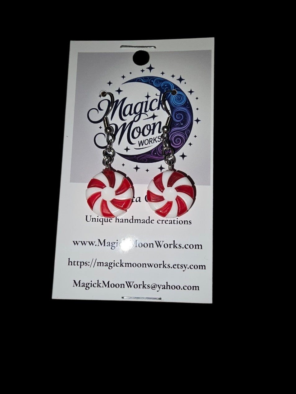 Peppermint earrings