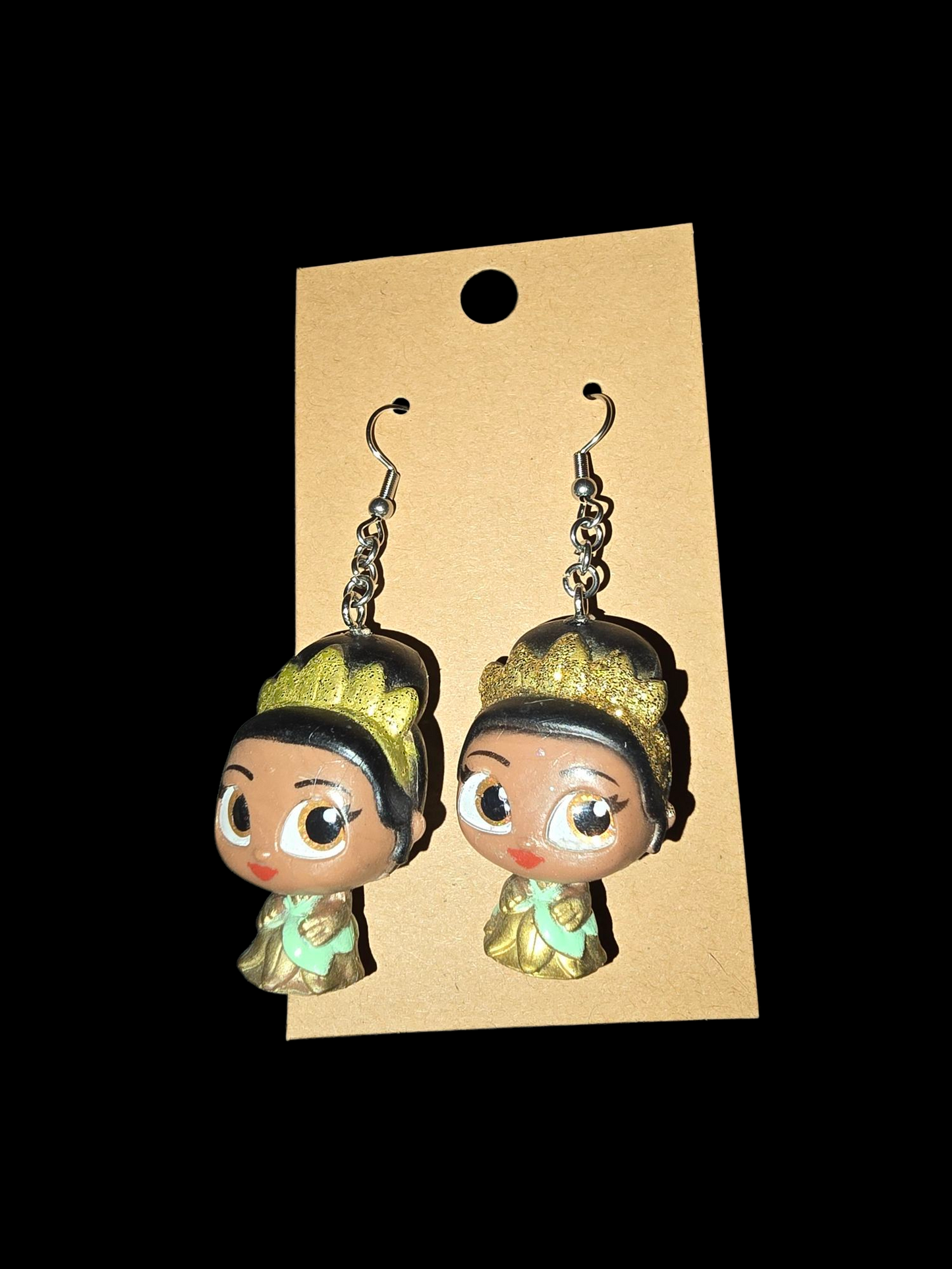 Princess and the frog Disney doorables earrings