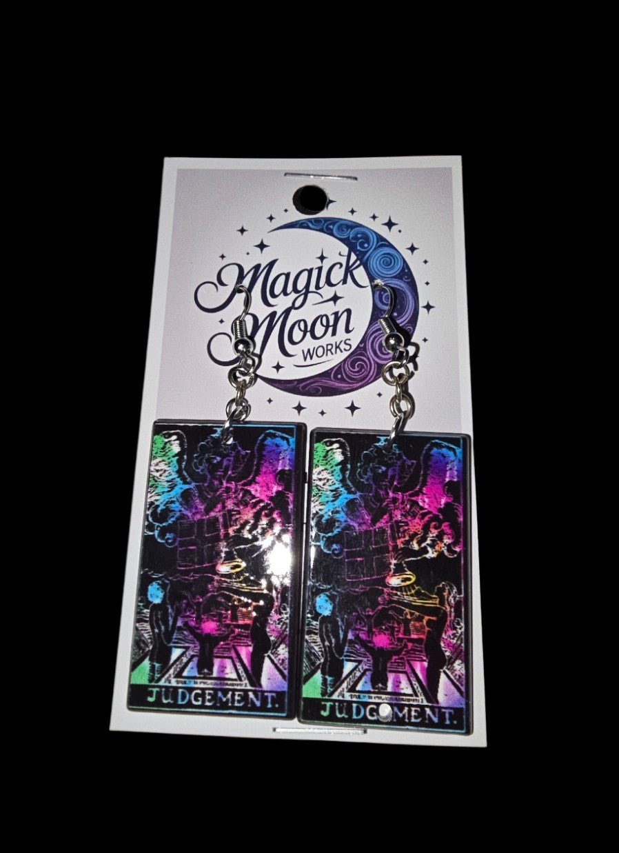 Pastel Tarot earrings