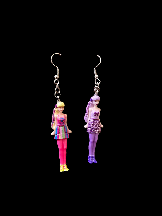 Barbie earrings
