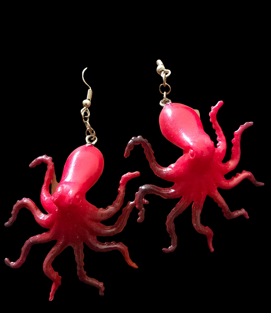 Sea creature earrings