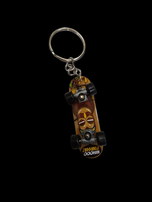 Tech deck skateboard keychains