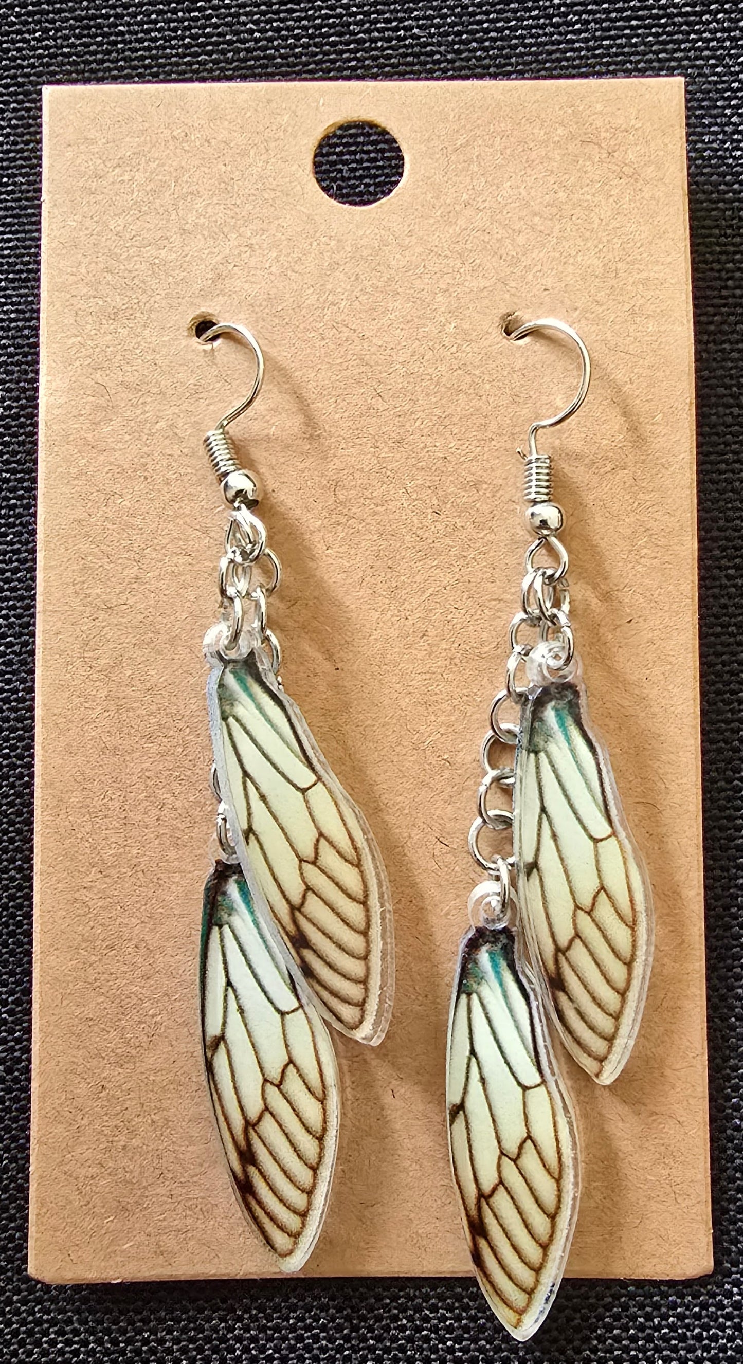 Fairy wing earrings