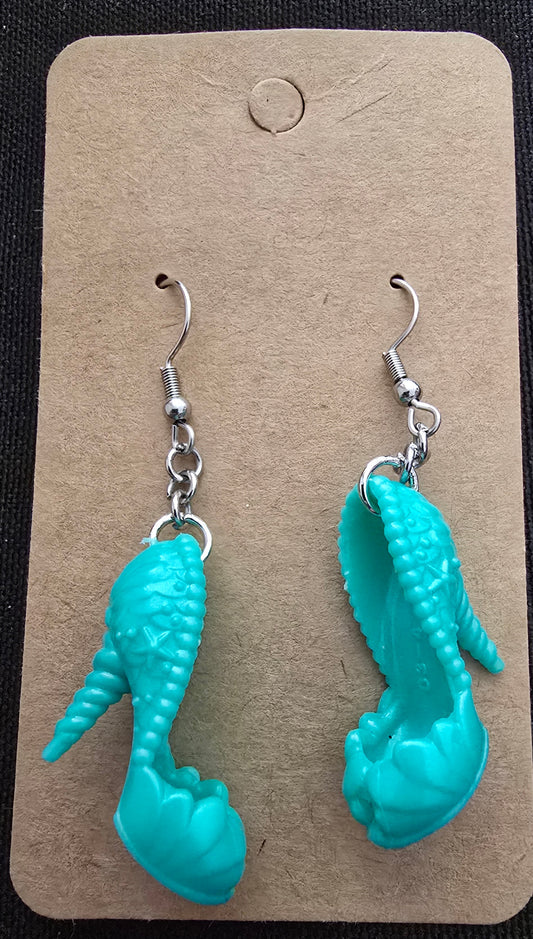 Barbie Disney princess shoe earrings