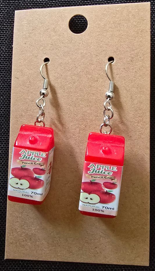 Apple juice earrings