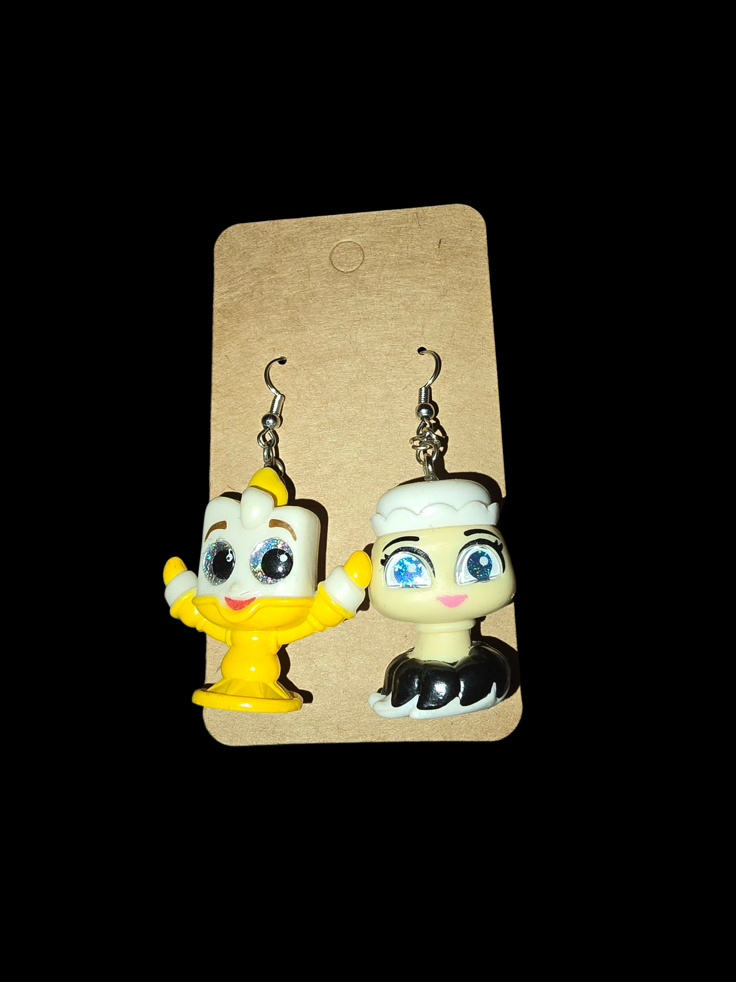 Beauty and the Beast Disney doorables earrings