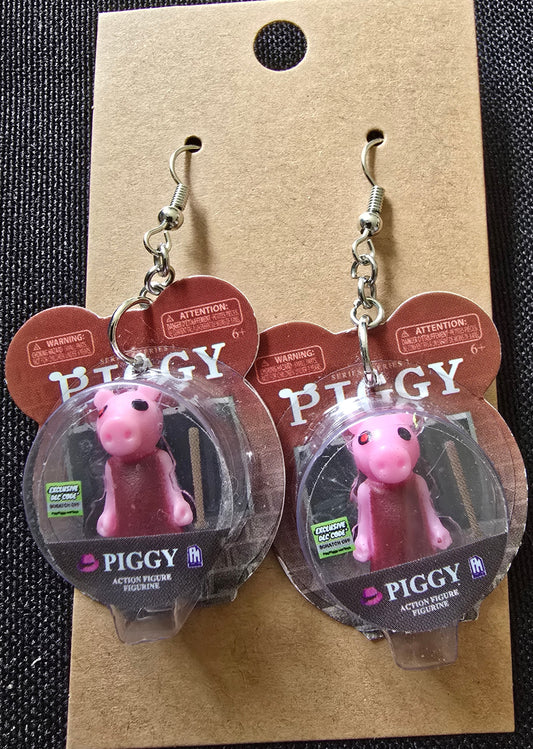 Piggy earrings