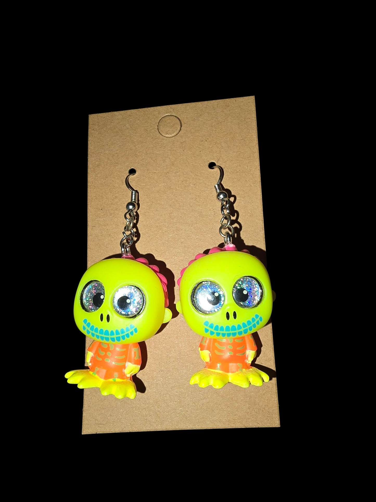 Nightmare before Christmas blacklight Disney doorables earrings