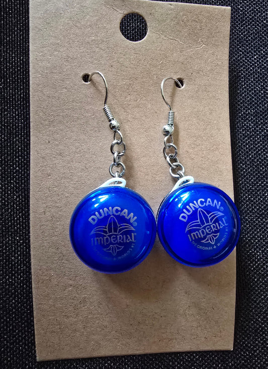 Miniature Duncan yoyo earrings