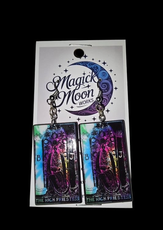 Pastel Tarot earrings