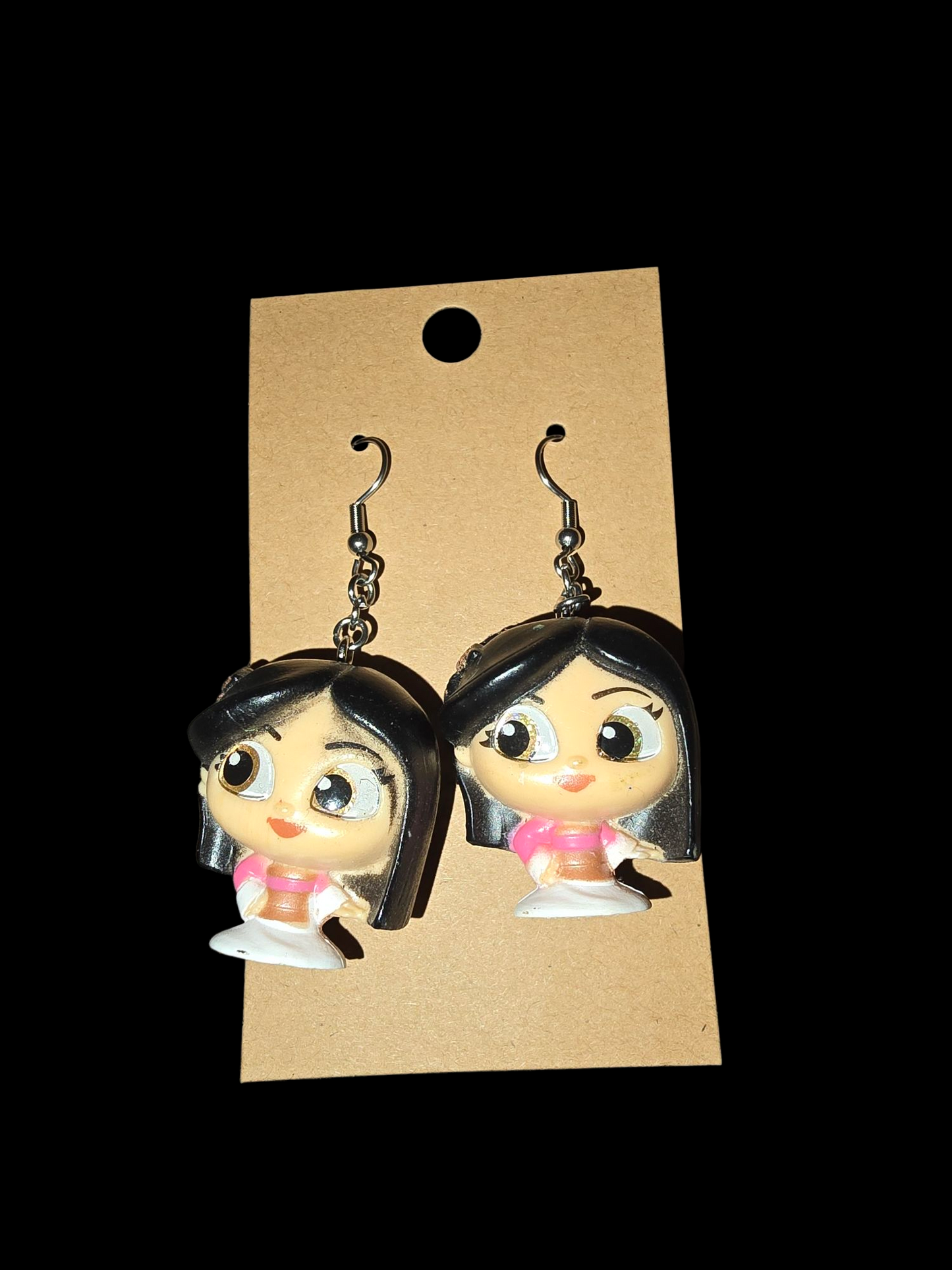 Mulan Disney doorables earrings