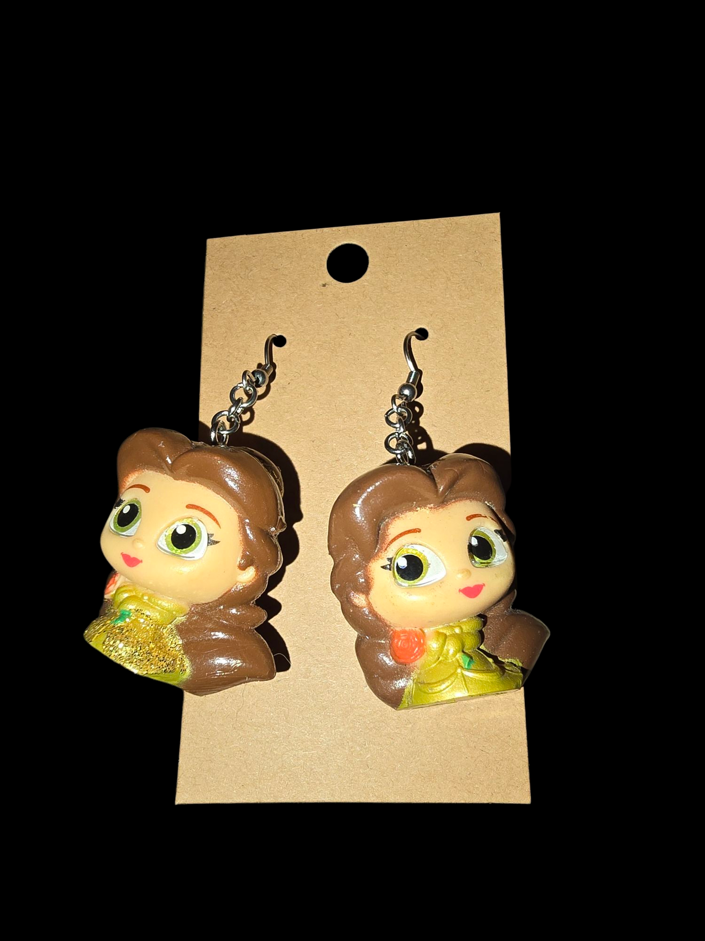 Beauty and the Beast Disney doorables earrings
