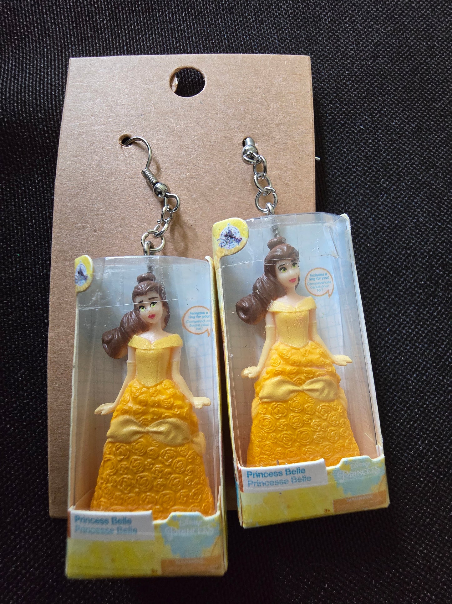 Princess miniature doll earrings