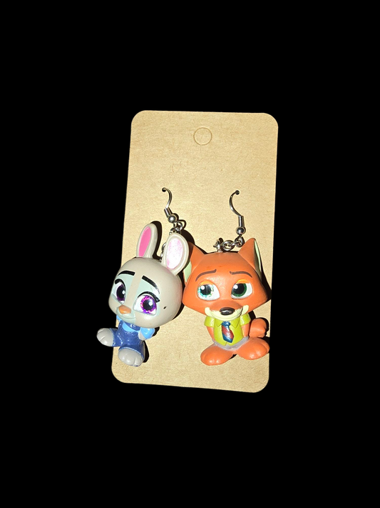 Zootopia Disney doorables earrings