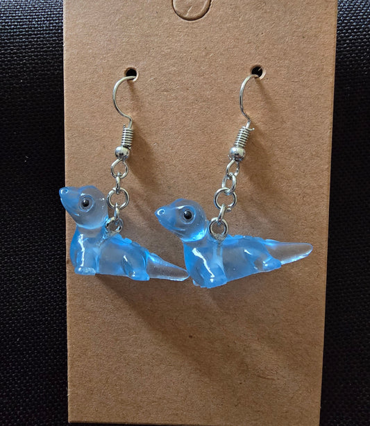 Lizard earrings
