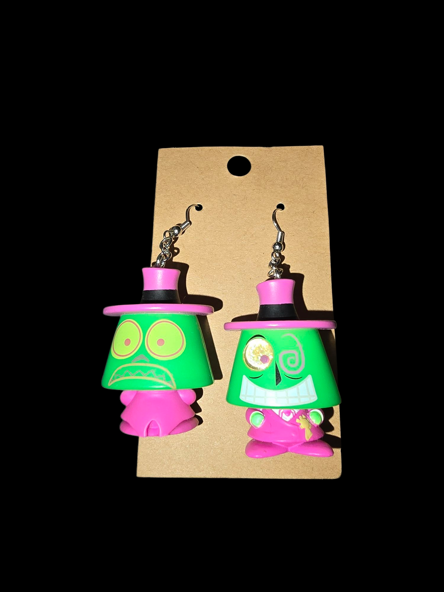 Nightmare before Christmas blacklight Disney doorables earrings