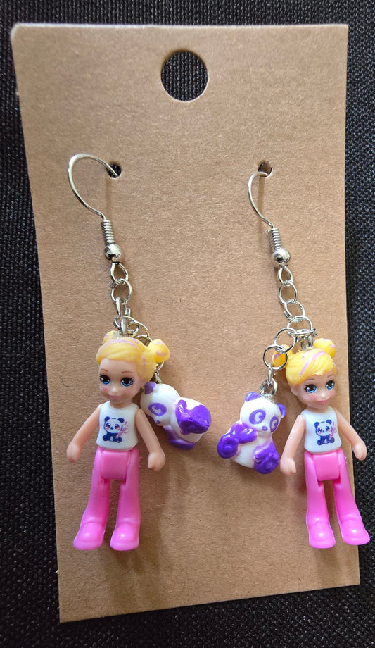 Polly pocket earrings