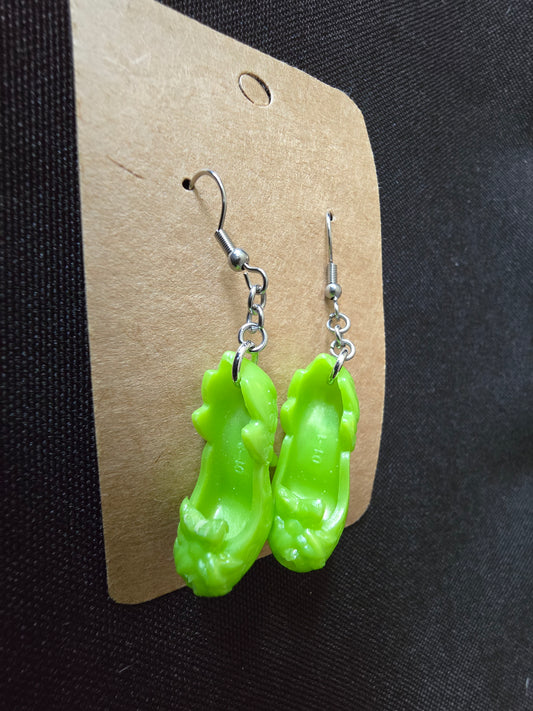 Barbie Disney princess shoe earrings