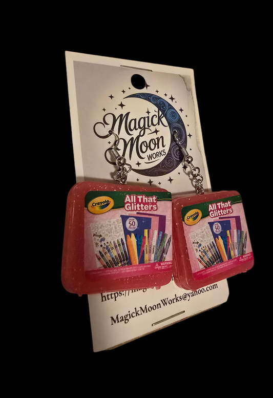 Crayola All that glitters earrings