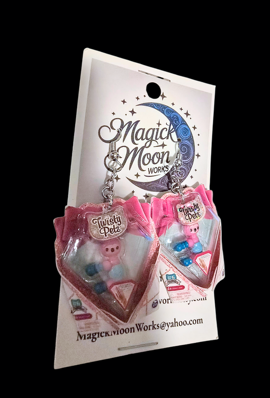 Twisty Pets earrings