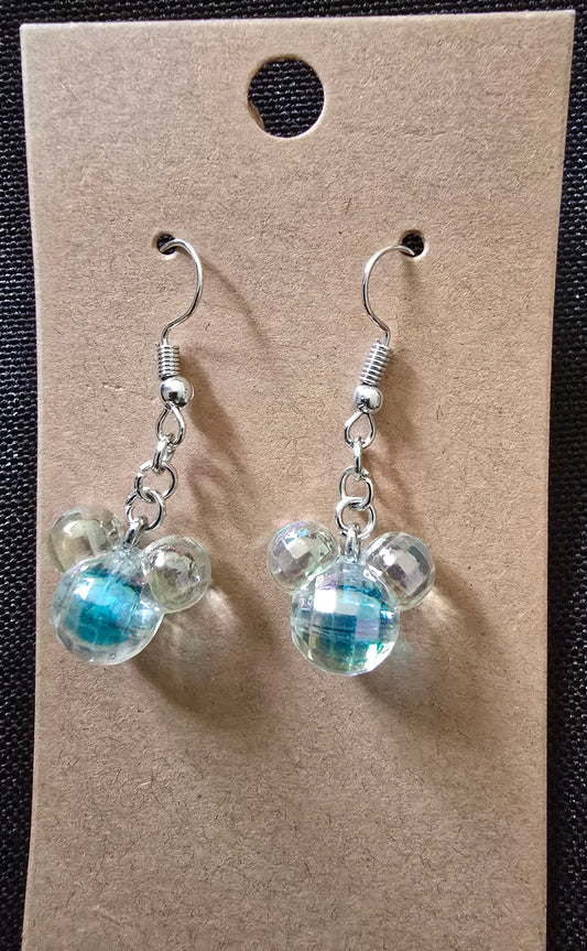 Mickey mouse colorful earrings