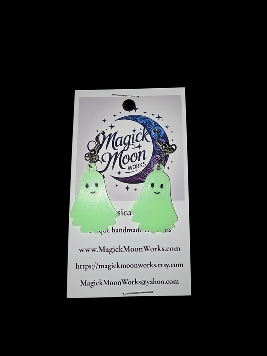 Ghost earrings