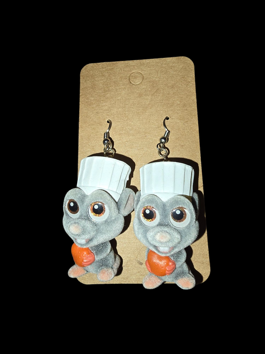 Ratatouille Disney doorables earrings
