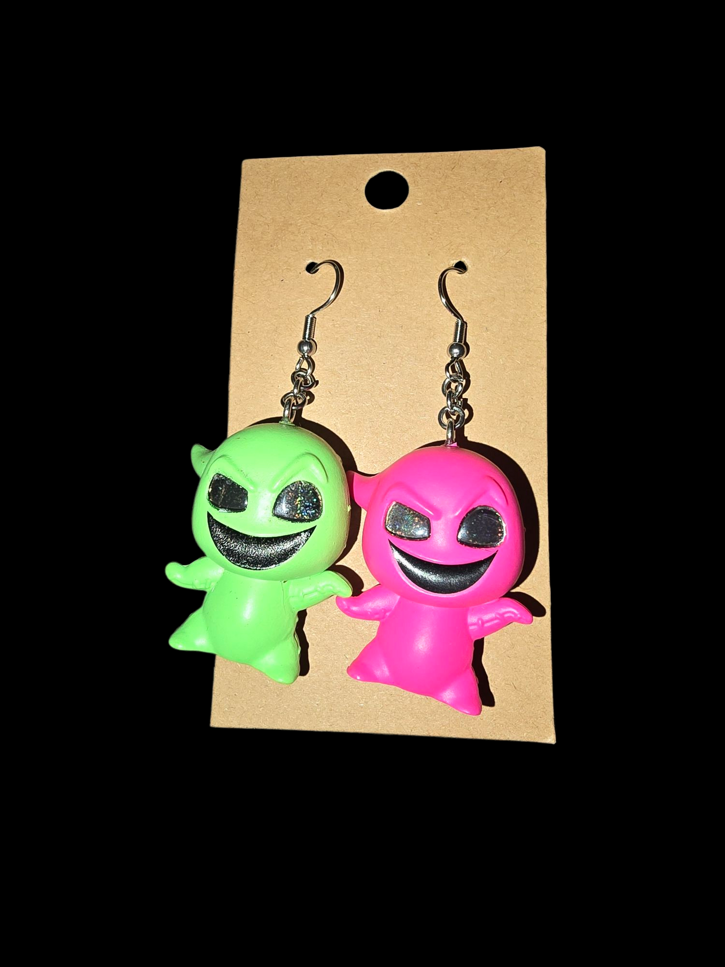 Nightmare before Christmas blacklight Disney doorables earrings