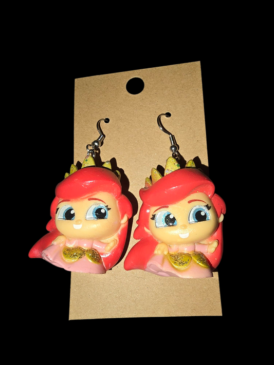 The Little Mermaid Disney doorables earrings