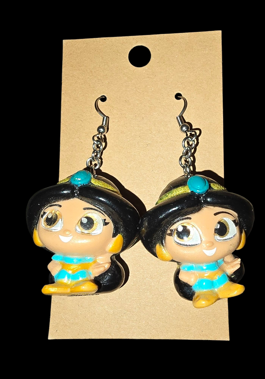 Aladdin Disney doorables earrings