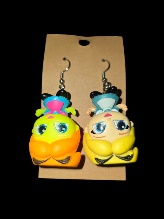 Alice in wonderland Disney doorables earrings