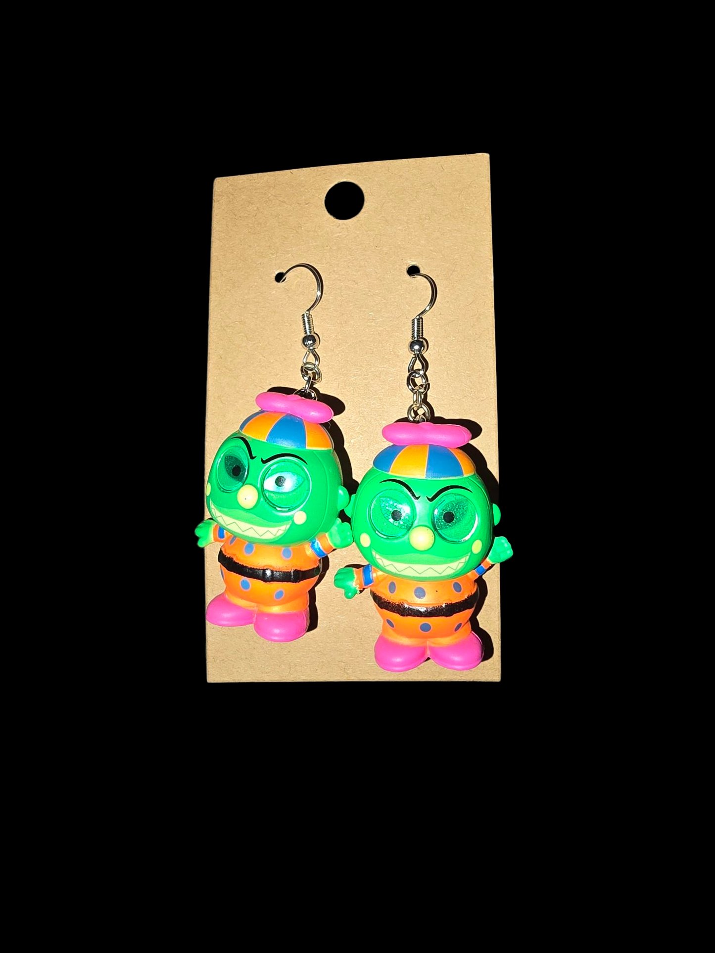 Nightmare before Christmas blacklight Disney doorables earrings