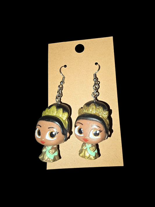 Princess and the frog Disney doorables earrings
