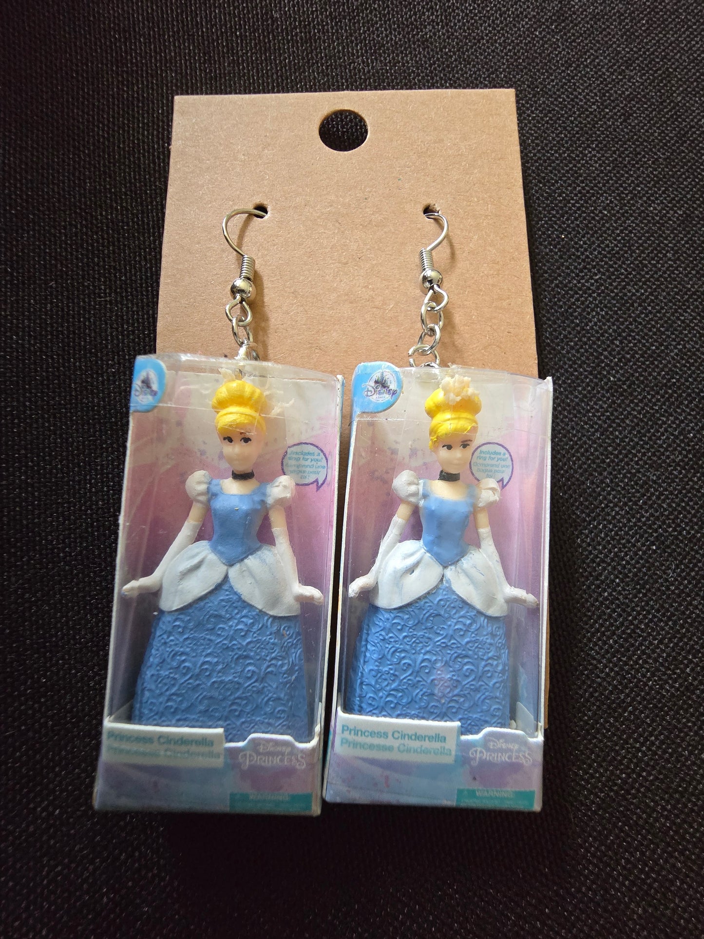 Princess miniature doll earrings