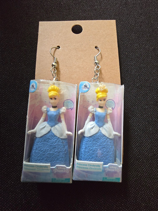 Princess miniature doll earrings